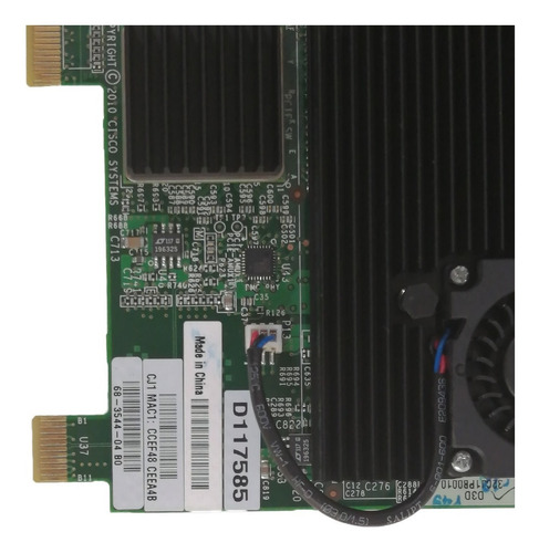 Red Ethernet Lan Cisco D117585 Oem 2 Ptos Fifo No Gbics