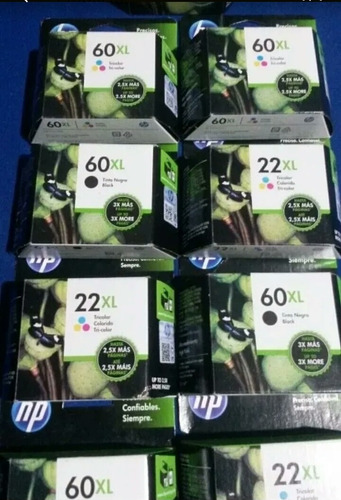 Cartuchos Hp 21 22 27 28 56 57 74 75 60 92 93 94 95 96 97 98