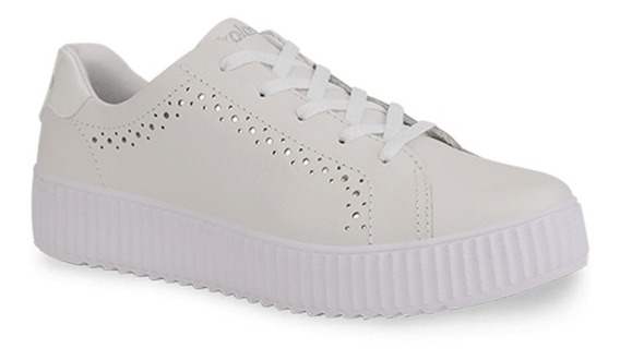 Flatform Satinato - Sapatos Tênis Tênis Nude com o Melhores Preços no Mercado Livre Brasil
