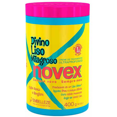 Divino Liso Milagroso Novex 400gr