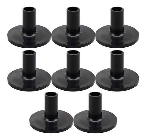 8 Fundas Para Platillos, 8 Piezas, 38 X 26 Mm, Fundas Negras