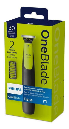 Recortador De Barba Afeitadora Philips Oneblade Qp2510/10