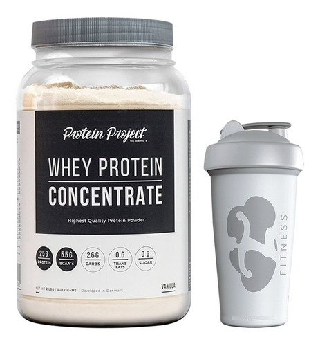Concentrate Protein Project 2 Lb + Vaso  Masa Muscular