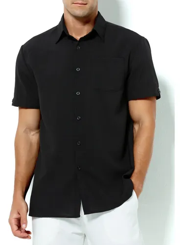 Camisa Para Hombre De Manga Corta Casual Camisas Para Hombres Ropa Slim Fit  