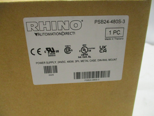 New Sealed Rhino Automation Direct Psb24-480s-3 Switchin Ccg