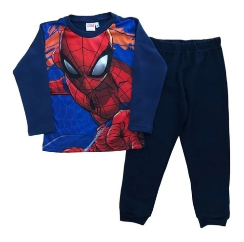 Pijama Spiderman Niño Manga Larga Original Marvel® 