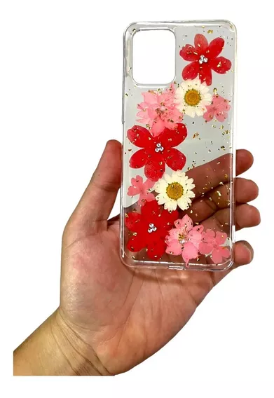 Funda Para Vivo Y01 | Y15s Protector Flores Naturales + Mica