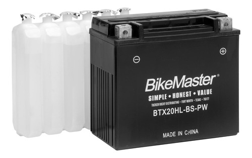 Bikemaster Bateria Sin Mantenimiento Btx Bs