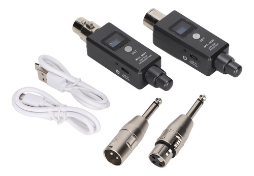 Adaptador De Receptor Xlr Para Micrófono Inalámbrico Recarga
