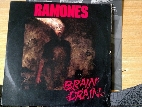 Ramones - Brain Drain - Lp Vinil 1989