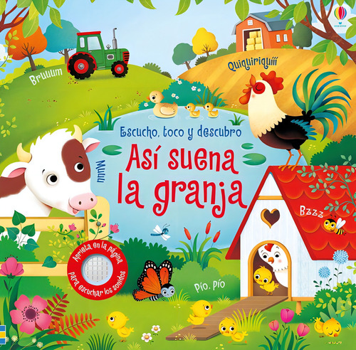 Libro Escucho Toco Y Descubro - Asi Suena La Granja