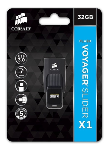 Corsair Flash Voyager Slider 32gb Memoria Usb 3.0 Flash