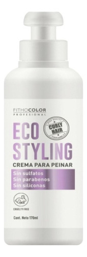 Crema De Peinar Fithocolor Eco Sin Siliconas X170ml