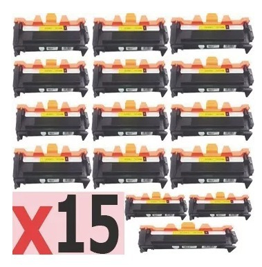 Kit C/ 15 Un Toner Tn1060 Tn-1060 Tn1000 Hl1202 1212 1512 1k