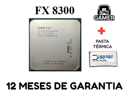 Processador Amd Fx-series 8300 8 Núcleos E  4.2ghz