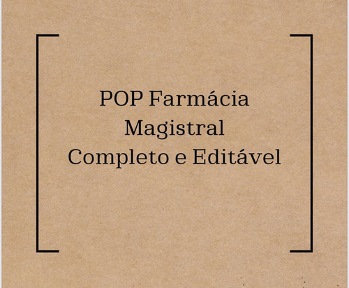 Pop Manual Completo Farmacia Magistral