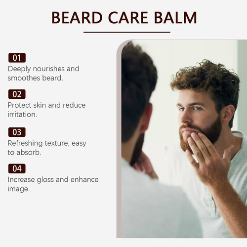 Balsamo Para Crecer La Barba Al 20% 3pcs