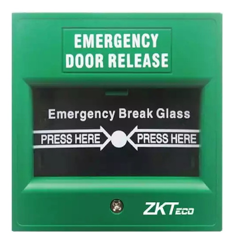 Zkteco Zkabk902a Botón De Emergencia Para Liberar Dos Puerta