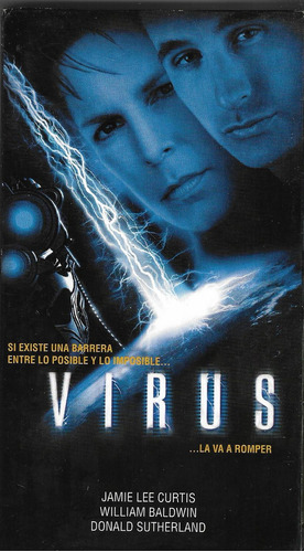 Virus Vhs Jamie Lee Curtis Donald Sutherland Joanna Pacula.