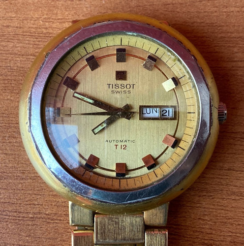 Antiguo Reloj Tissot T12 Ufo Mecánico Automático