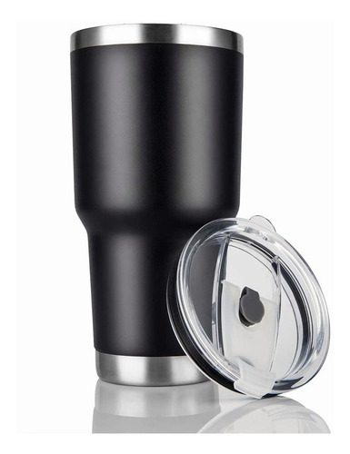 Imagen 1 de 10 de Termo Portátil De Acero Inoxidable Con Calor Y Frío De 30oz.