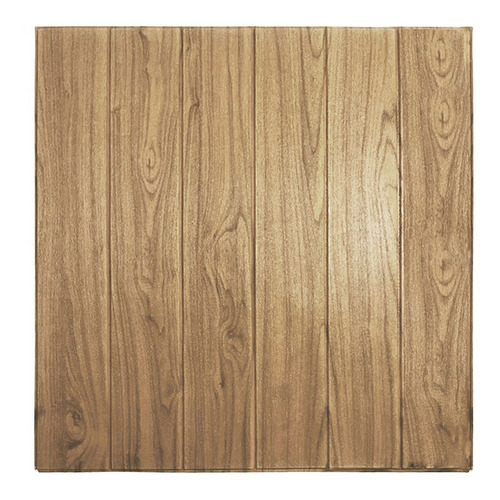 Placa Pared Adhesiva Simil Madera Revestimiento Marrón Claro