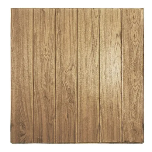 comprar Placa Pared Adhesiva Simil Madera Revestimiento Marrón Claro
