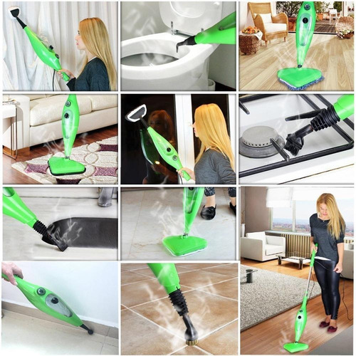 Vaporizador Mop H2o Limpeza Vapor 12 Em 1 Multi Higienizacao