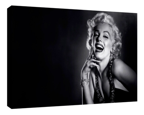 Cuadro Decorativo Canvas Moderno Marilyn Monroe B Y N
