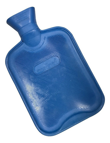 Bolsa De Agua Caliente A Rosca Coronet Reforzada 2 Lts Azul 