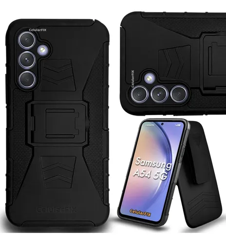 Funda Protector P/ Samsung A54 5g, Uso Rudo Con Clip