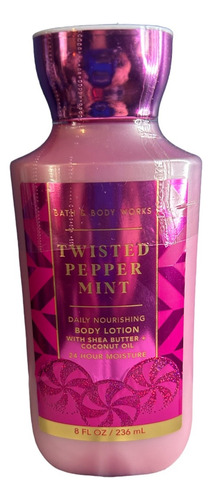 Bath & Body Works Body Lotion Twisted Peppermint Cool Peppermint, Sugared Snow, Fresh Bálsam, Vanilla Butter Cream