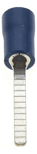 100x Terminal Pino Chato P/ Fio E Cabo1,5 A 2,5mm Pino 18mm