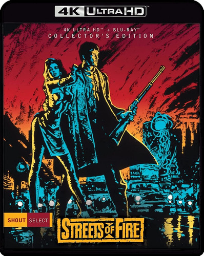 4k Ultra Hd + Blu-ray Streets Of Fire / Subtitulos En Ingles