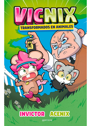 Vicnix. Transformados En Animales, De Invictor. Serie Invictor Editorial Altea, Tapa Pasta Blanda, Edición 1 En Español