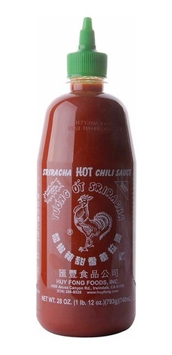 Imagen 1 de 1 de Huy Fong Foods, Sriracha, 793g