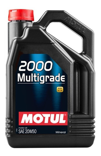  Motul 2000 20w50 Multigrado 4 Lt Mineral Aceite Motor Nafta