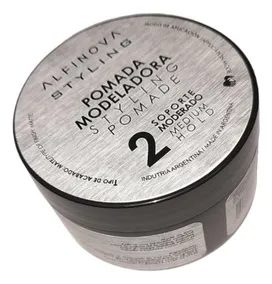 Pomada Barberia Efecto Mate Pelo Alfinova Premium 100ml