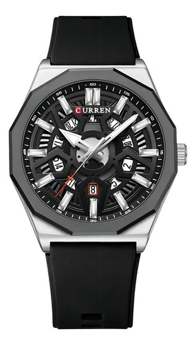 Reloj Para Hombre Curren 8437 Kred8502 Negro