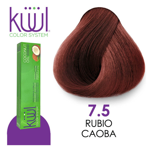 Tinte Kuul 90g Tono 7.5 rubio caoba