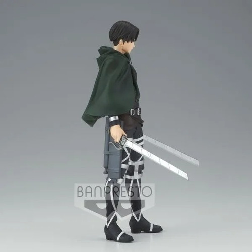 Imagen 4 de 5 de Figura Original Banpresto Levi Ackerman - Shingeki No Kyojin