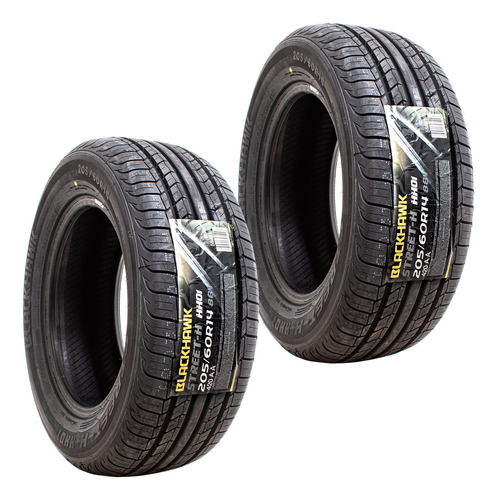 Llanta 205/60r14 Blackhawk Street-h  (paquete De 2 Llantas)