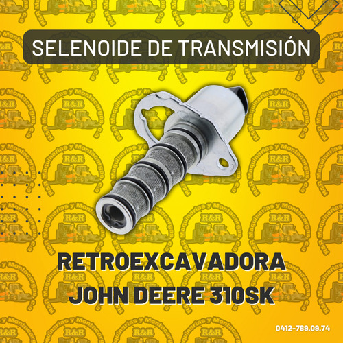 Selenoide De Transmisión Retroexcavadora John Deere 310sk