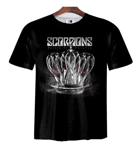 Remera Zt-0410 - Scorpions Return To Forever