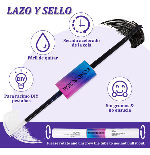 Kit De Extensiones De Pestañas 30d+40d Magefy Lash Curvatura D 8-13mm Mixtas Con Pegamento Y Rizador De Pestañas+cepillo Para Pestañas Individuales Kit Completo Diy Adhesivo Para Pestañas Estilo 4