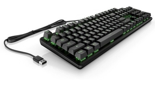 Teclado Hp Pavilion Gaming 550 (9ly71aa) Negro