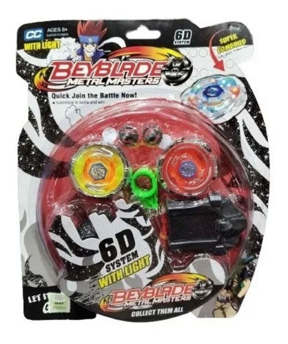 Imagen 9 de 10 de Pista Bey Blade Metal Masters Con 2 Trompos 6d