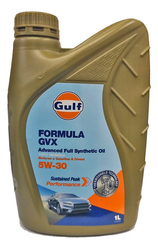 Aceite Gulf Sintetico 5w30 Gvx 1 Lt Norma 504 507