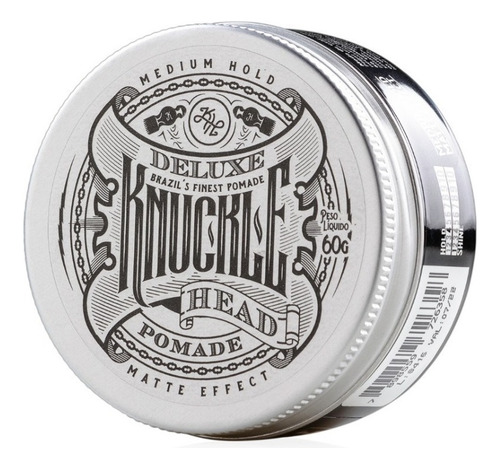  Knuckle Head pomada deluxe efeito matte seco 60g