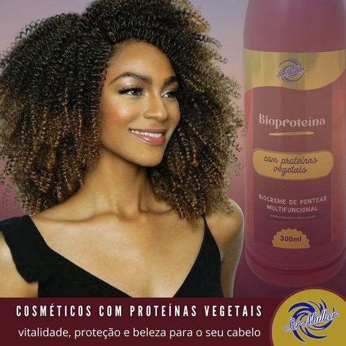 Shampoo Para Cabelos Orgânicos Bio Proteínas Vegetais 300 Ml
